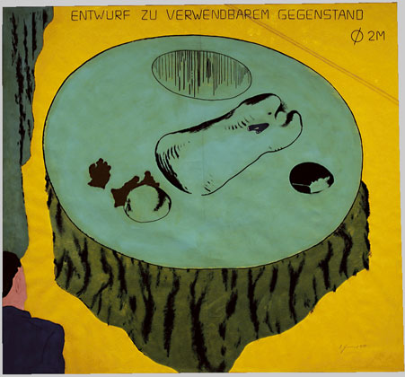 Entwurf zu verwendbaren Gegenstand 1964